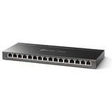 TP-Link TL-SG116E Non-géré L2 Gigabit Ethernet (10/100/1000) Noir, Switch Noir, Non-géré, L2, Gigabit Ethernet (10/100/1000), Full duplex