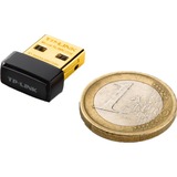 TP-Link TL-WN725N, Adaptateur WLAN Noir, Vente au détail