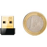 TP-Link TL-WN725N, Adaptateur WLAN Noir, Vente au détail