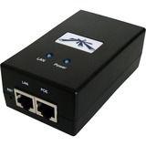 Ubiquiti POE-24-24W adaptateur et injecteur PoE 24 V, PoE-Injecteur Noir, Noir, 24 V, 100 - 240 V, 50/60 Hz, 0.4 - 0.6 A, 1 A