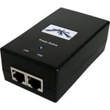 Ubiquiti POE-48-24W Fast Ethernet 48 V, PoE-Injecteur Noir, Fast Ethernet, 10,100 Mbit/s, Noir, CE, FCC, IC, UL, 48 V, 100 - 240 V