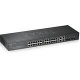 Zyxel GS1920-24v2 24-Port GbE Smart Managed Switch Noir