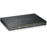 Zyxel GS1920-48HPV2 Géré Gigabit Ethernet (10/100/1000) Connexion Ethernet, supportant l'alimentation via ce port (PoE) Noir, Switch Noir, Géré, Gigabit Ethernet (10/100/1000), Connexion Ethernet, supportant l'alimentation via ce port (PoE)