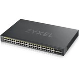 Zyxel GS1920-48HPV2 Géré Gigabit Ethernet (10/100/1000) Connexion Ethernet, supportant l'alimentation via ce port (PoE) Noir, Switch Noir, Géré, Gigabit Ethernet (10/100/1000), Connexion Ethernet, supportant l'alimentation via ce port (PoE)
