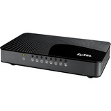 Zyxel GS-108S v2 Non-géré Gigabit Ethernet (10/100/1000) Noir, Switch Anthracite/Noir, Non-géré, Gigabit Ethernet (10/100/1000)