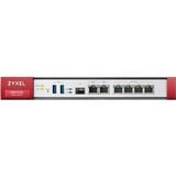 Zyxel USG Flex 200 pare-feux (matériel) 1,8 Gbit/s 1,8 Gbit/s, 0,45 Gbit/s, 100 Gbit/s, 60 transactions/sec, 45,38 BTU/h, 529688,2 h