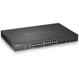 Zyxel XGS1930-28 Géré L3 Gigabit Ethernet (10/100/1000) Noir, Switch Noir, Géré, L3, Gigabit Ethernet (10/100/1000), Grille de montage