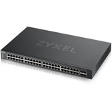 Zyxel XGS1930-52 Géré L3 Gigabit Ethernet (10/100/1000) Noir, Switch Noir, Géré, L3, Gigabit Ethernet (10/100/1000), Grille de montage