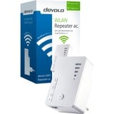 devolo WiFi Repeater AC 1000 Mbit/s Blanc, Répéteur 1000 Mbit/s, Blanc