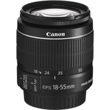 Canon EF-S 18-55mm f/3.5-5.6 IS II SLR Objectif zoom standard Noir, Lentille Noir, SLR, 11/9, Objectif zoom standard, 0,25 m, Canon EF-S, 3,5 - 5,6