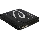 DeLOCK 91686 lecteur de carte mémoire USB 3.2 Gen 1 (3.1 Gen 1) Noir Noir, CF, Noir, Windows XP/Vista/7, Linux, USB 3.2 Gen 1 (3.1 Gen 1)