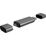 ICY BOX IB-CR200-C Lecteur de carte externe avec connecteur multi-USB Anthracite