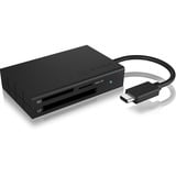 ICY BOX IB-CR401-C3, Lecteur de carte Anthracite, USB 3.0 Type-C