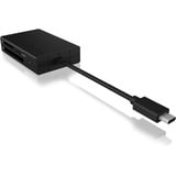 ICY BOX IB-CR401-C3, Lecteur de carte Anthracite, USB 3.0 Type-C