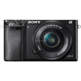 Sony ILCE-6000L Appareils photos numériques, Appareil photo numérique Noir, 24,3 MP, 6000 x 4000 pixels, CMOS, Full HD, 285 g, Noir