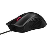 ASUS ROG Gladius II Core souris Gaming Droitier USB Type-A Optique 6200 DPI Noir, Droitier, Optique, USB Type-A, 6200 DPI, Noir