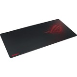 ASUS ROG Sheath Tapis de souris de jeu Noir, Rouge, Tapis de souris gaming Noir, Rouge, Image, Base antidérapante, Tapis de souris de jeu