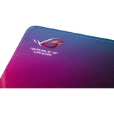 ASUS ROG Strix Edge Tapis de souris de jeu Multicolore, Tapis de souris gaming Multicolore, Motif, Caoutchouc, Base antidérapante, Tapis de souris de jeu