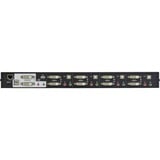 ATEN Commutateur KVMP™ deux affichages/audio DVI Dual Link USB 4 ports, Switch DVI 2560 x 1600 pixels, WQXGA, Grille de montage, 12,19 W, 1U, Noir