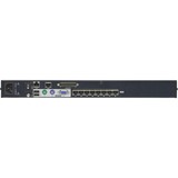 ATEN Commutateur KVM 8 ports Multi-Interface Cat 5 sur IP accès de partage 1 local/distant, Switch KVM Noir, 1920 x 1200 pixels, Ethernet/LAN, WUXGA, 8,7 W, Noir