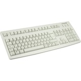 CHERRY G83-6105LUNGB-0 USB QWERTY Anglais Gris clavier Beige, Layout  Royaume-Uni, Standard, Avec fil, USB, Clavier mécanique, QWERTY, Gris