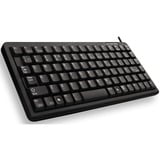 CHERRY G84-4100 clavier Universel USB QWERTY Anglais américain Noir Noir, Layout États-Unis, Cherry Mécanique, Mini, Avec fil, USB, QWERTY, Noir