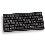 CHERRY G84-4100 clavier Universel USB QWERTY Anglais américain Noir Noir, Layout États-Unis, Cherry Mécanique, Mini, Avec fil, USB, QWERTY, Noir
