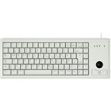CHERRY G84-4420 clavier USB US International Gris Gris clair, Layout US (QWERTY), Cherry Mécanique, 80% (TKL), Avec fil, USB, Gris
