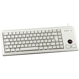 CHERRY G84-4420 clavier USB US International Gris Gris clair, Layout US (QWERTY), Cherry Mécanique, 80% (TKL), Avec fil, USB, Gris