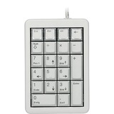 CHERRY G84-4700 clavier numérique PC portable/de bureau USB Gris, Pavé numérique Beige, USB, PC portable/de bureau, 1,75 m, Gris