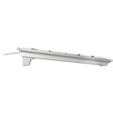 CHERRY KC 6000 SLIM FOR MAC clavier Bureau USB QWERTY Anglais américain Argent Argent, Layout US (QWERTY), Technologie SX, 100%, Taille réelle (100 %), Avec fil, USB, QWERTY, Argent