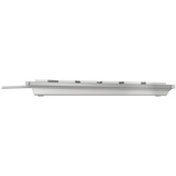CHERRY KC 6000 Slim business clavier Argent, Layout FR (AZERTY), Technologie SX, 100%
