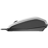 CHERRY MC 4900 Souris filaire, capteur empreinte digitale, noir/argent, USB Noir/Argent, capteur empreinte digitale, noir/argent, USB, Ambidextre, Optique, USB Type-A, 1375 DPI, Noir, Argent