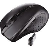 CHERRY MW 3000 Wireless Mouse, Souris Noir, 1000 - 1750 dpi, Retail, Vente au détail