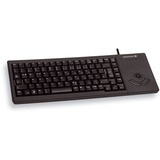 CHERRY XS Trackball clavier Universel USB QWERTY Anglais américain Noir Noir, Layout US (QWERTY), Cherry ML-Technologie, 80% (TKL), Taille réelle (100 %), Avec fil, USB, QWERTY, Noir