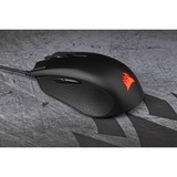 Corsair Harpoon RGB Pro souris Droitier USB Type-A Optique 12000 DPI, Souris gaming Noir, Droitier, Optique, USB Type-A, 12000 DPI, Noir