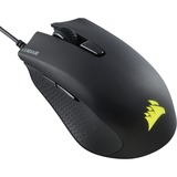 Corsair Harpoon RGB Pro souris Droitier USB Type-A Optique 12000 DPI, Souris gaming Noir, Droitier, Optique, USB Type-A, 12000 DPI, Noir