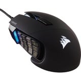 Corsair Scimitar RGB Elite, Souris gaming Noir, 18.000 dpi, LED RGB