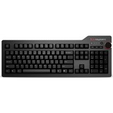 Das Keyboard DASK4MKPROCLI clavier USB QWERTY Noir, clavier gaming Noir, Layout États-Unis, Cherry MX Blue, Standard, Avec fil, USB, QWERTY, Noir