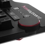 Das Keyboard DASK4MKPROCLI clavier USB QWERTY Noir, clavier gaming Noir, Layout États-Unis, Cherry MX Blue, Standard, Avec fil, USB, QWERTY, Noir