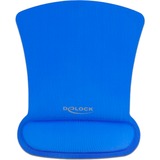 DeLOCK Ergonomic Mouse, Tapis de souris Bleu