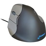 Evoluent VerticalMouse 4 Wireless, Souris Noir/gris, 2600 dpi