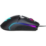 GIGABYTE AORUS M5 souris Droitier USB Type-A Optique 16000 DPI, Souris gaming Noir, Droitier, Optique, USB Type-A, 16000 DPI, Noir