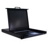 Inter-Tech Inter-Tech KVM-1708 Console 17" LED VGA, Switch KVM 43,2 cm (17"), 1280 x 1024 pixels, 300 cd/m², 1000:1, USB, PS/2, USB, PS/2