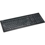 Kensington Advance Fit clavier RF sans fil QWERTY Anglais Noir Noir, Layout  Royaume-Uni, Mini, RF sans fil, QWERTY, Noir