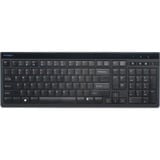 Kensington Advance Fit clavier USB QWERTZ Allemand Noir Noir, Layout DE, Taille réelle (100 %), Avec fil, USB, QWERTZ, Noir