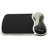 Kensington Duo Gel Mouse Pad, Tapis de souris Noir/gris foncé