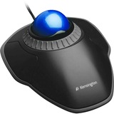 Kensington Orbit TrackBall Noir/Bleu, Ambidextre, Optique, USB Type-A, Noir