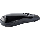 Kensington Presenter Expert™ Contrôle sans fil du curseur avec pointeur laser rouge, Présentateur Noir/Noir brillant, RF, USB, 45 m, Noir