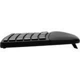 Kensington Pro Fit Ergo clavier Bluetooth Noir, Layout DE (QWERTZ), 100%, Sans fil, Bluetooth